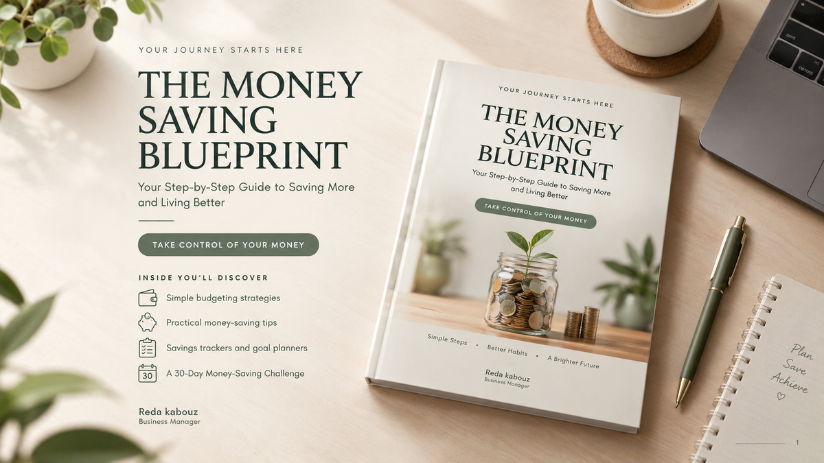 The Money Saving Blueprint – Digital Budget Planner & Savings Guide PDF